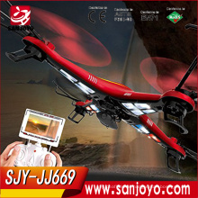 Best drone for sale JJ669 4ch Quadcopter With 2MP Camera 3D LED Light UAV Aerial Aircraft Toy Remove Control Airplane Toy For Ki